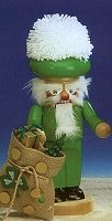 Irish Santa Chubby Nutcracker